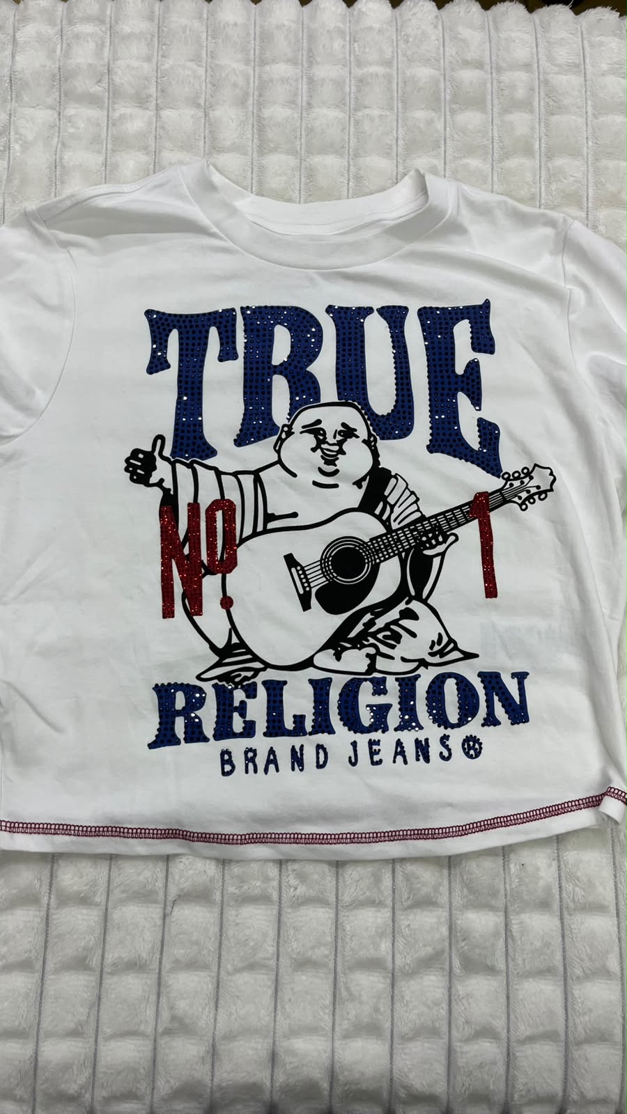 Playera blanca L True religion