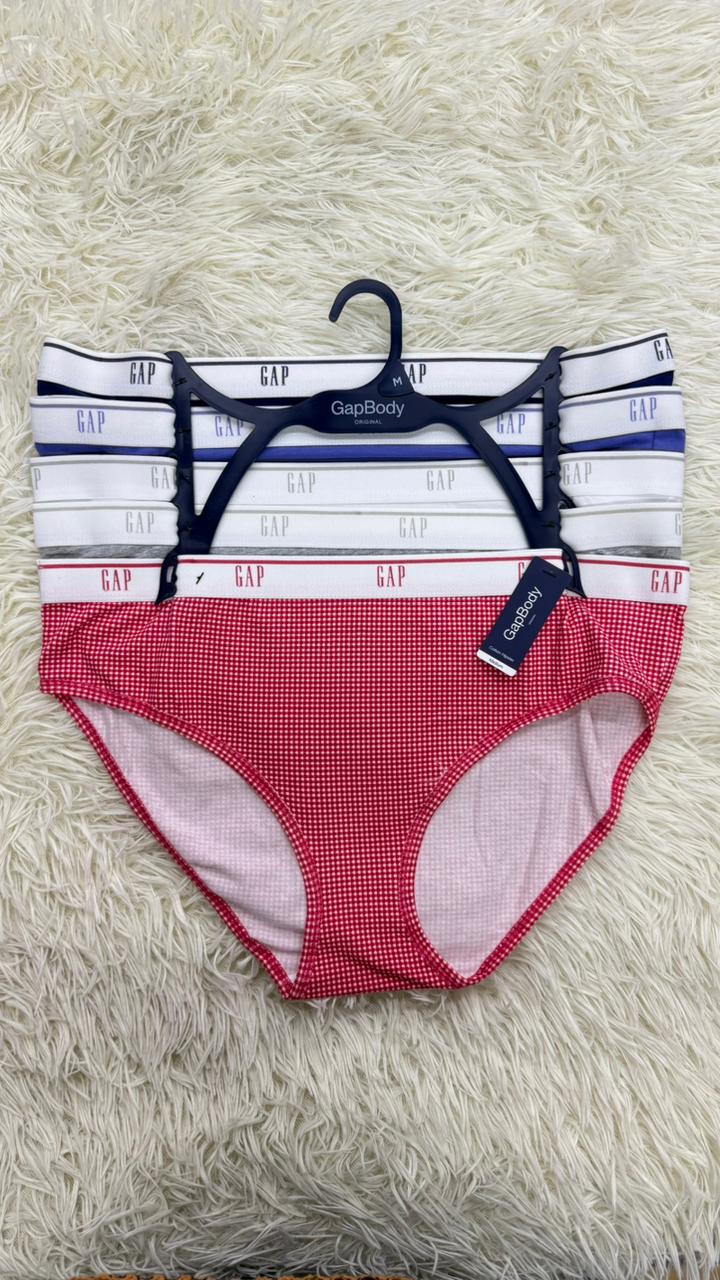 Paquete de 5 panties M GAP
