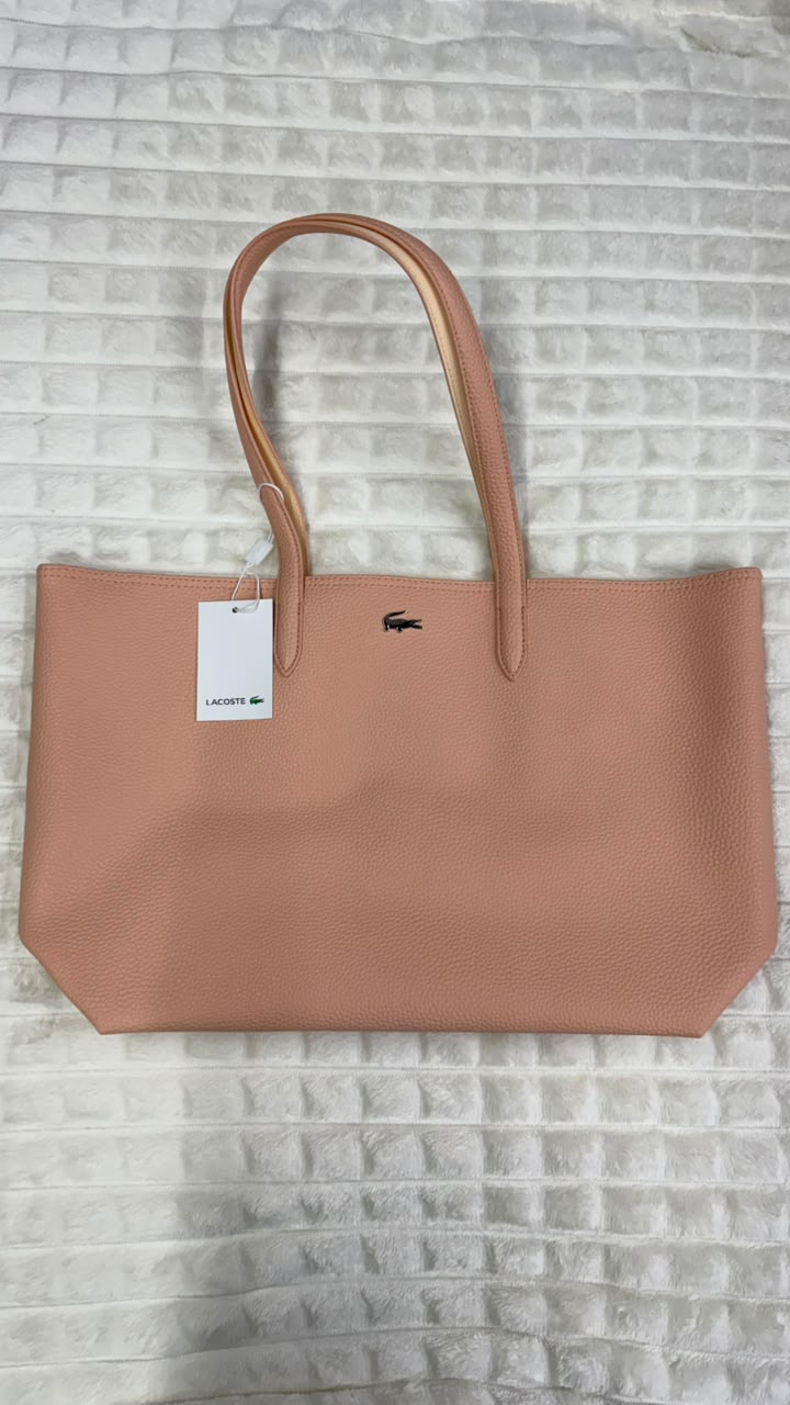 Bolsa durazno Lacoste