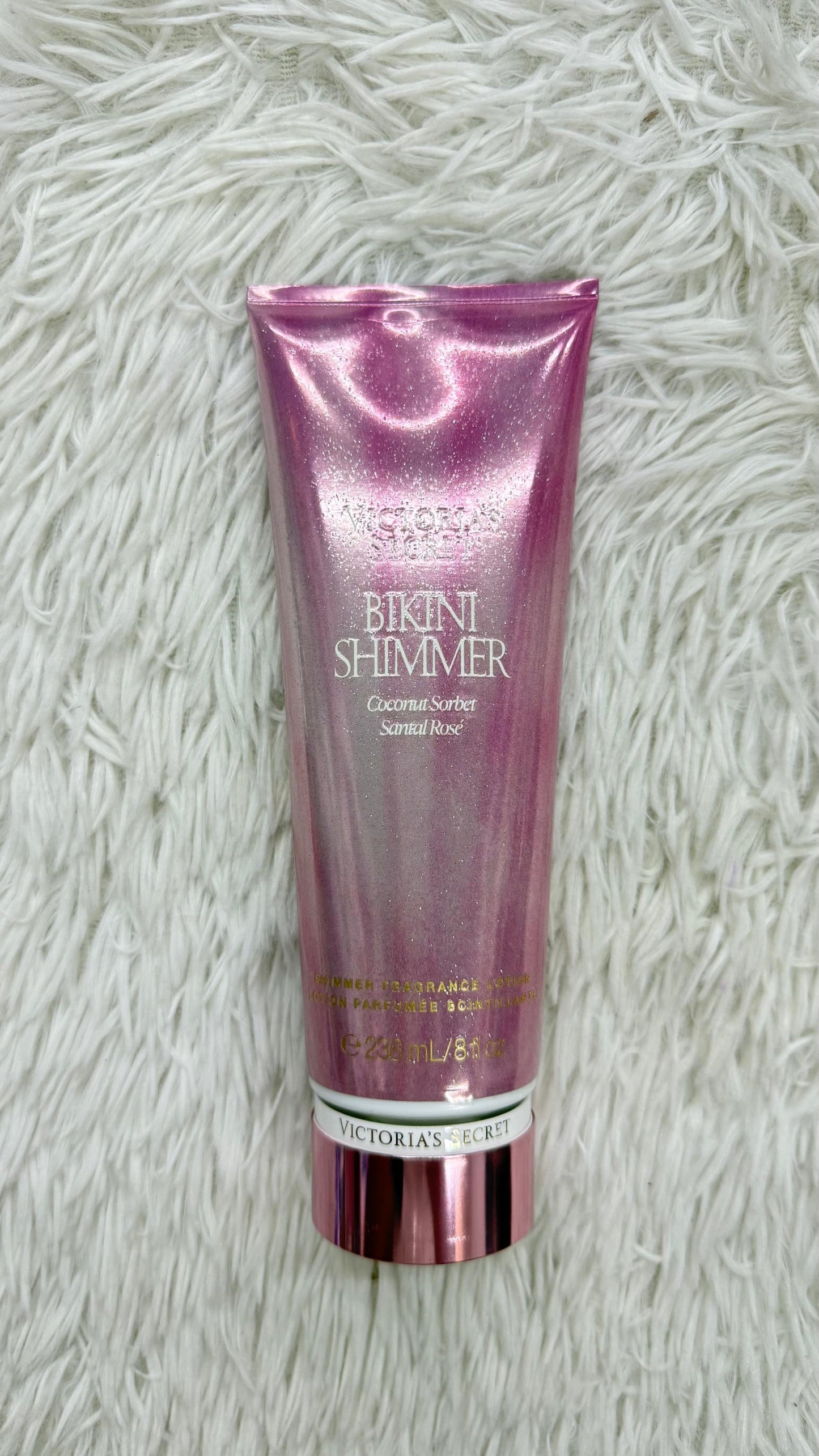 Crema Bikini shimmer Victoria secret