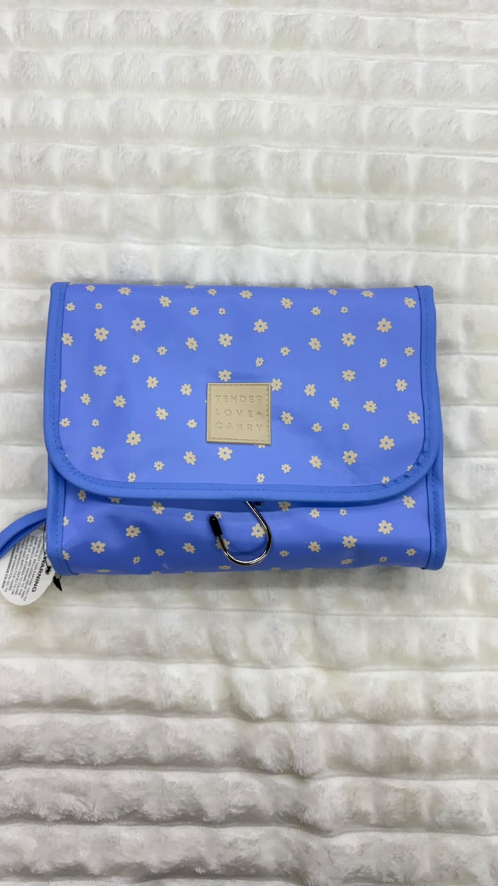 Cosmetiquera azul Tender love + carry