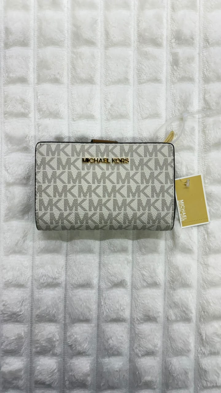 Cartera blanca Michael kors