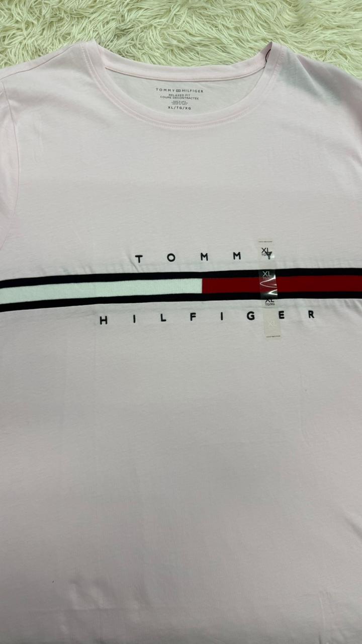 Playera rosa XL Tommy hilfiger