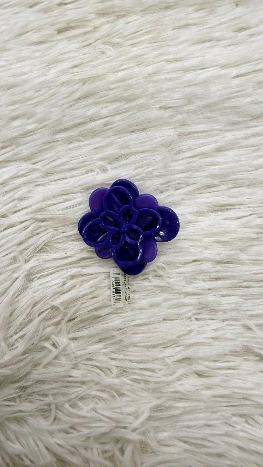 Charm Flor azul Crocs