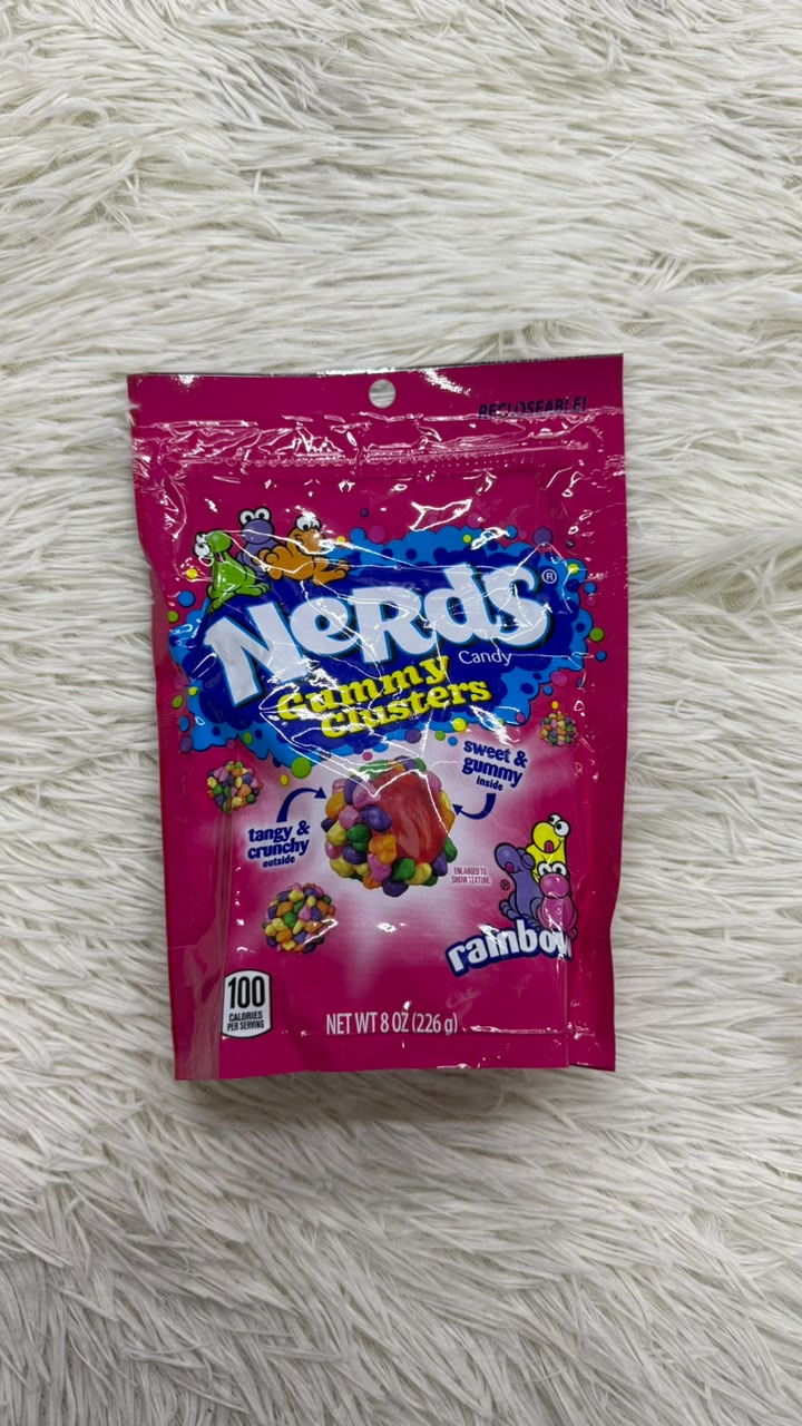 Gummy clusters Nerds