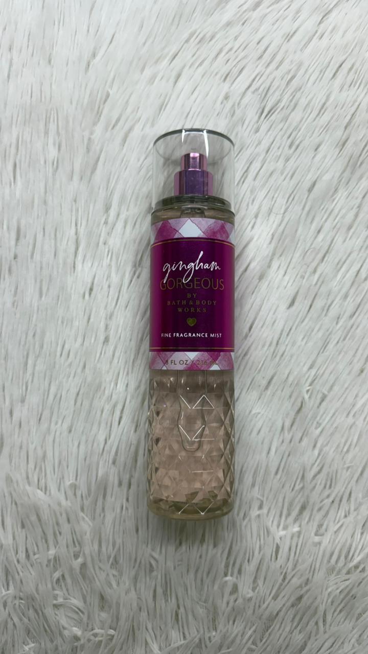 Body Mist Gingham gorgeous Bath & body works