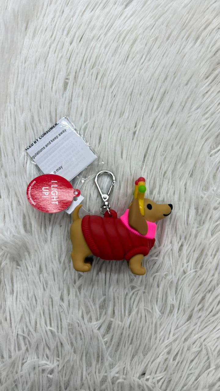 Porta gel perro salchicha