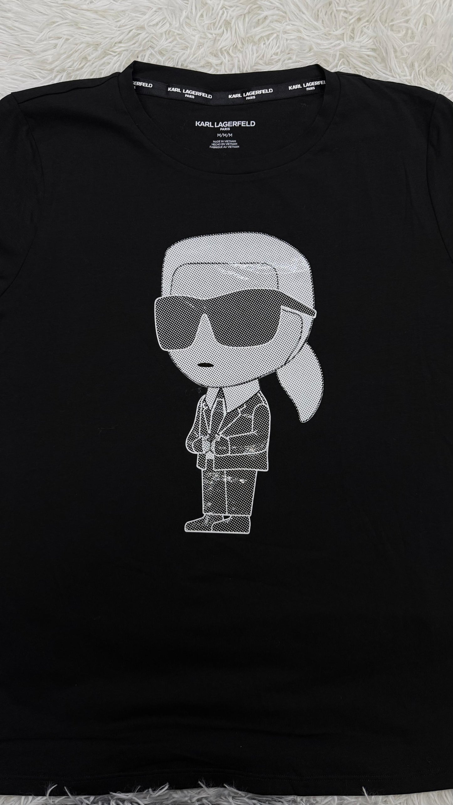 Playera negra M Karl Lagerfeld