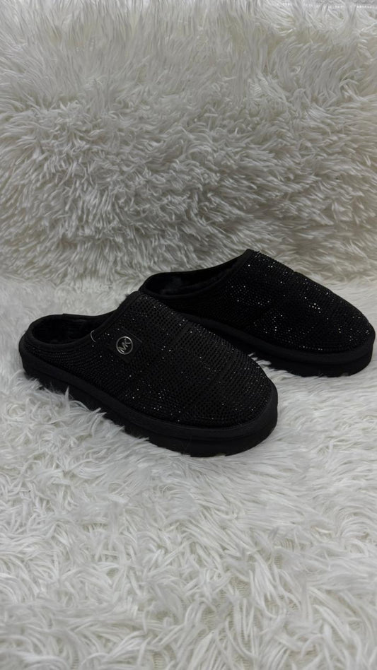 Pantuflas negras 23 Michael kors
