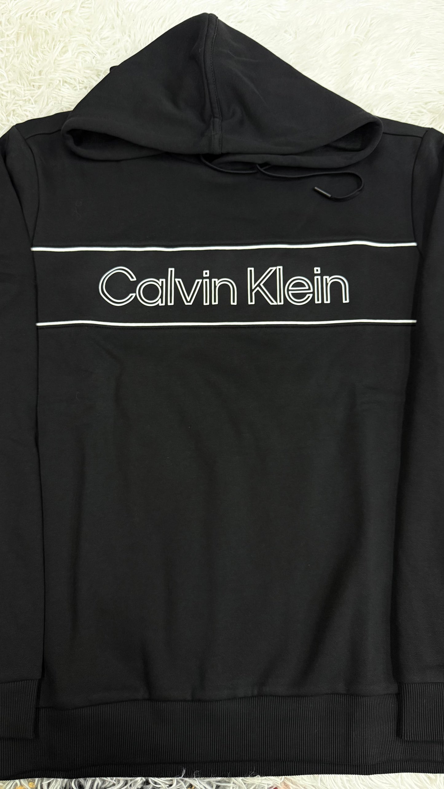 Sudadera negra L Calvin klein