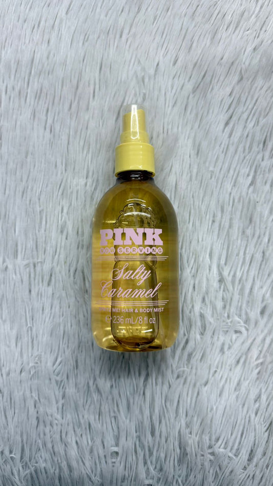 Hair & body mist Safty caramel Pink