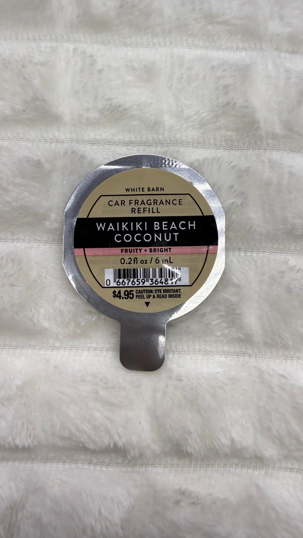 Aroma coche Waikiki beach coconut Bath & body works
