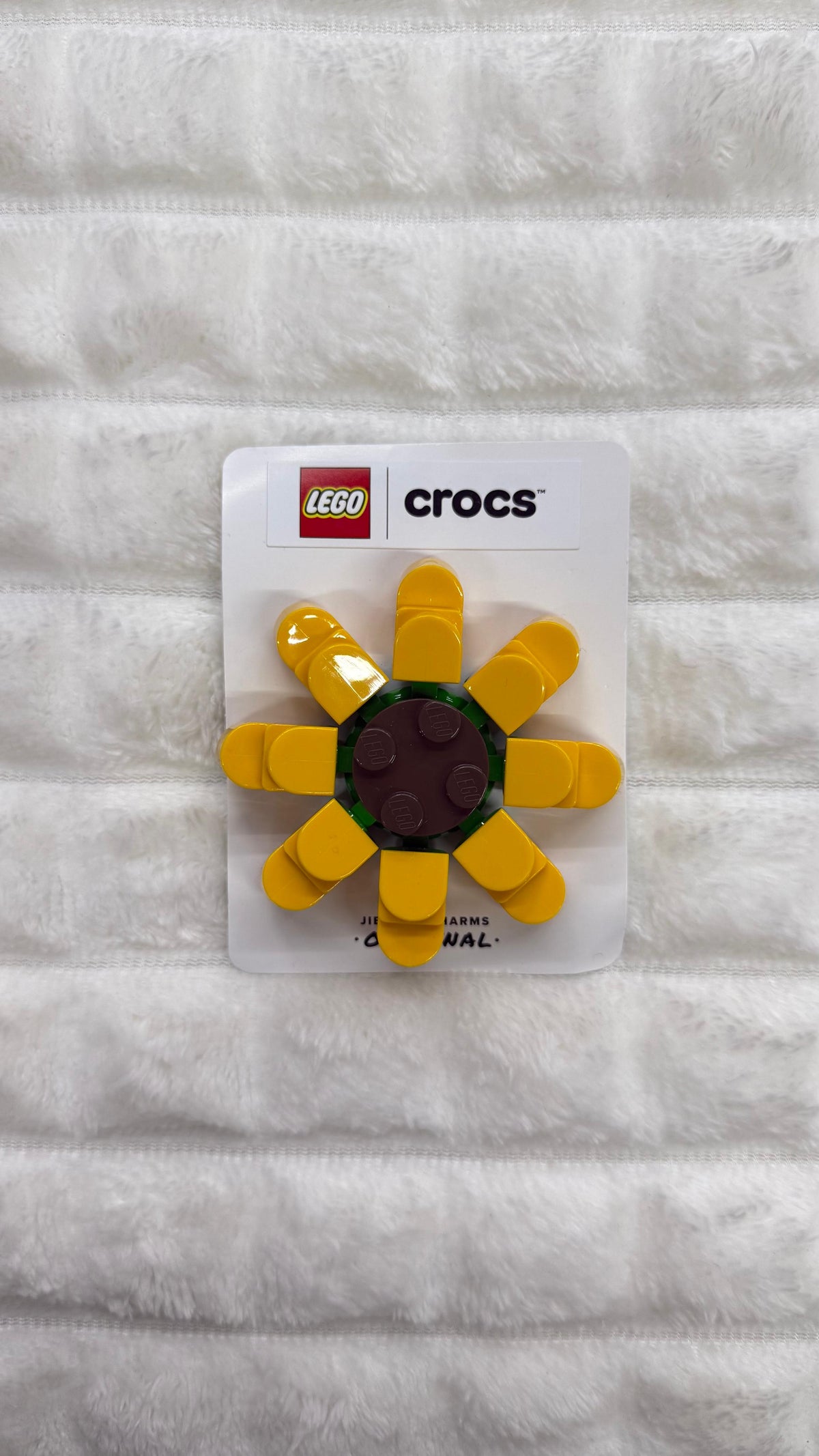 Charm Flor amarilla Crocs x Lego