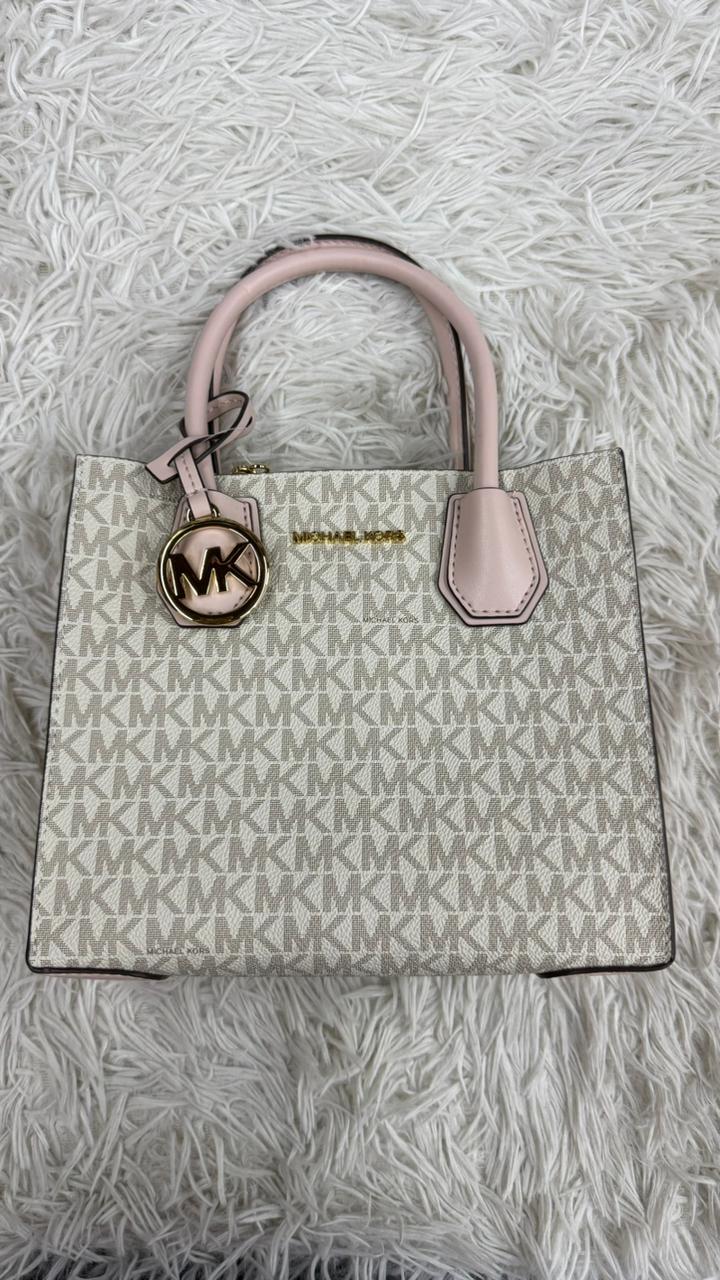 Bolsa blanca Michael kors