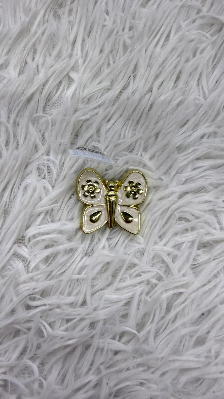 Charm mariposa metálica Crocs