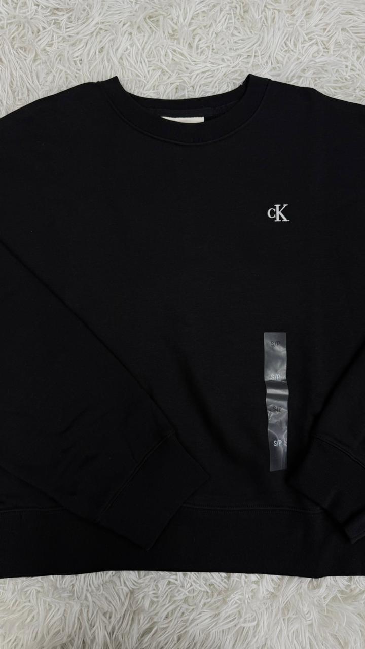 Sudadera negra S Calvin klein