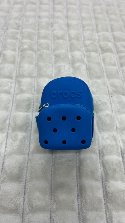 Monedero mochila azul Crocs