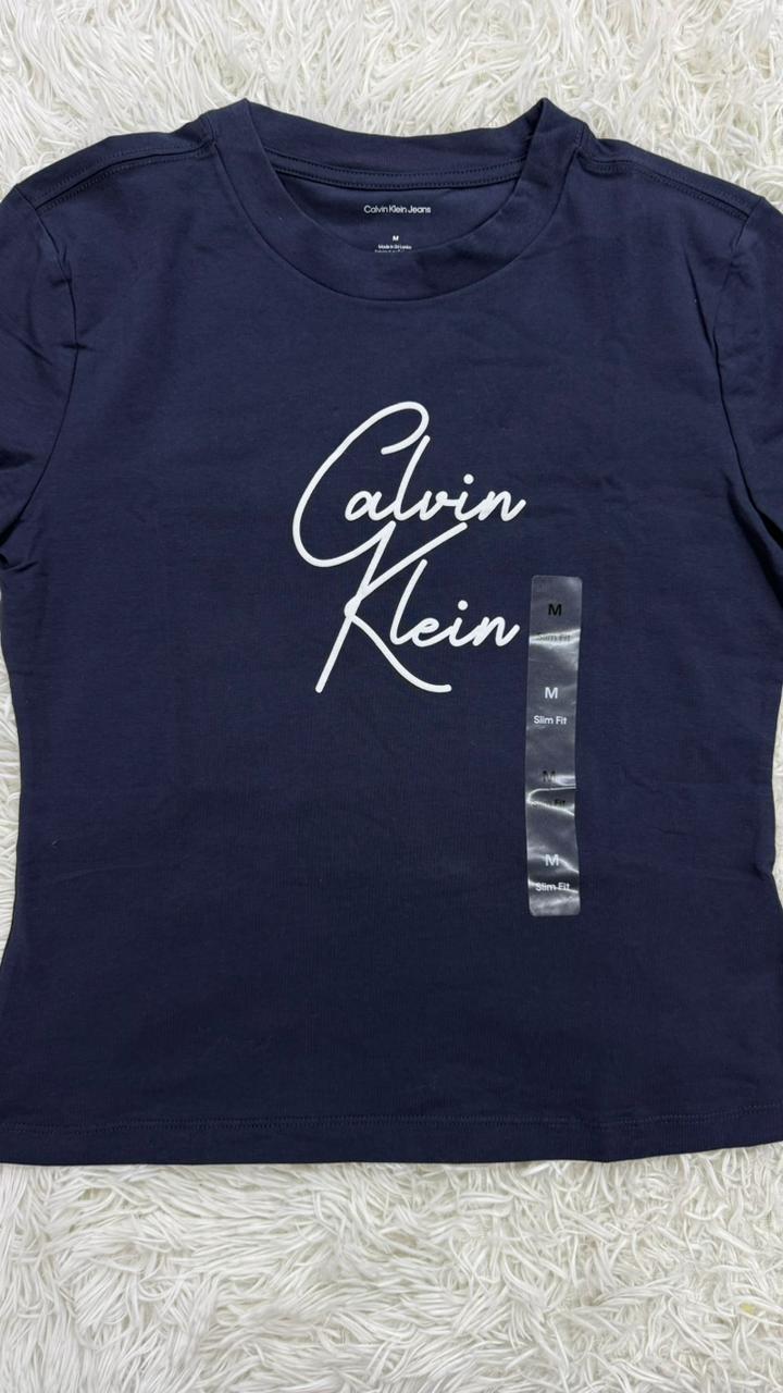 Playera azul M Calvin klein