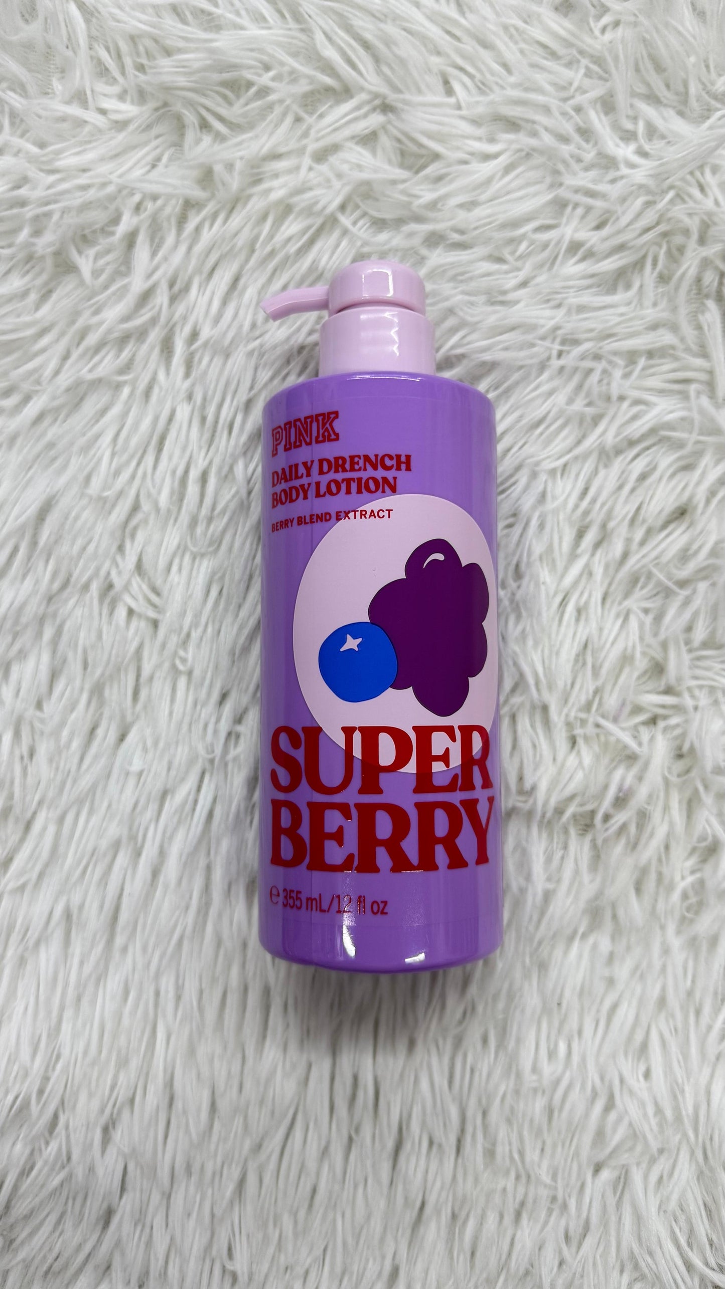 Body lotion Super berry Pink