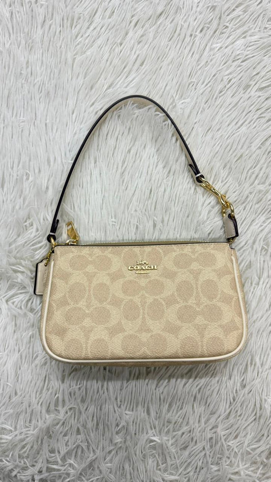 Bolsa crema Coach