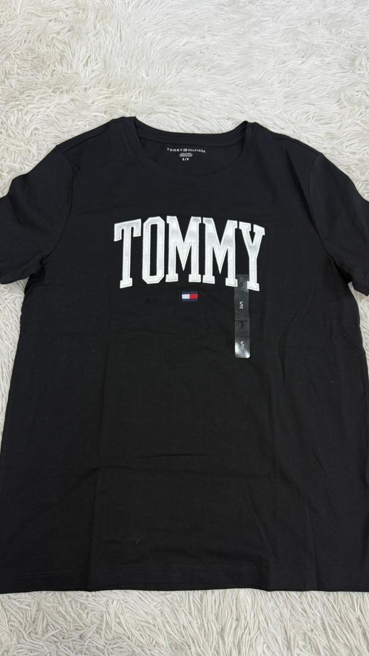 Playera negra S Tommy hilfiger