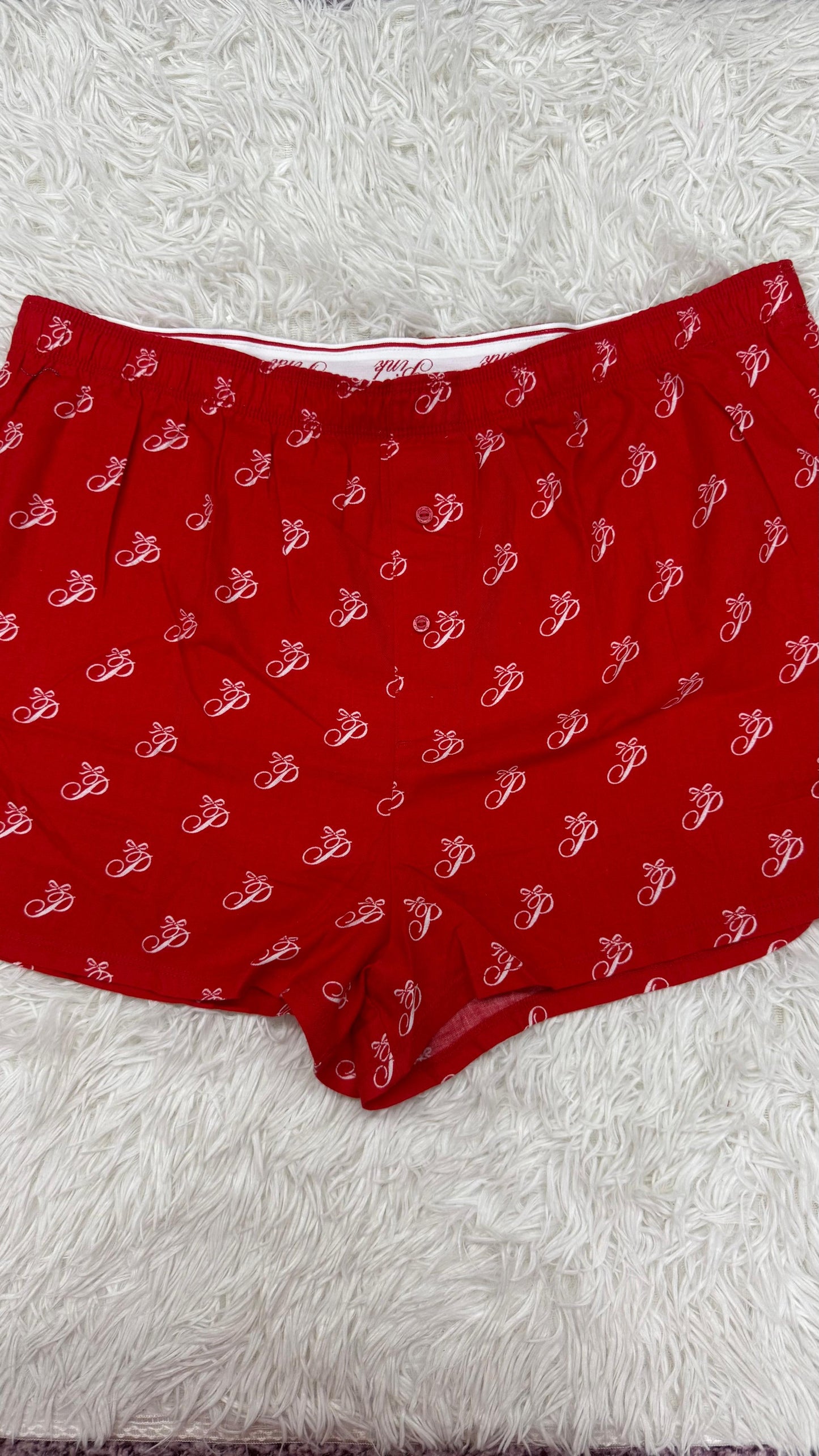 Short rojo M Pink