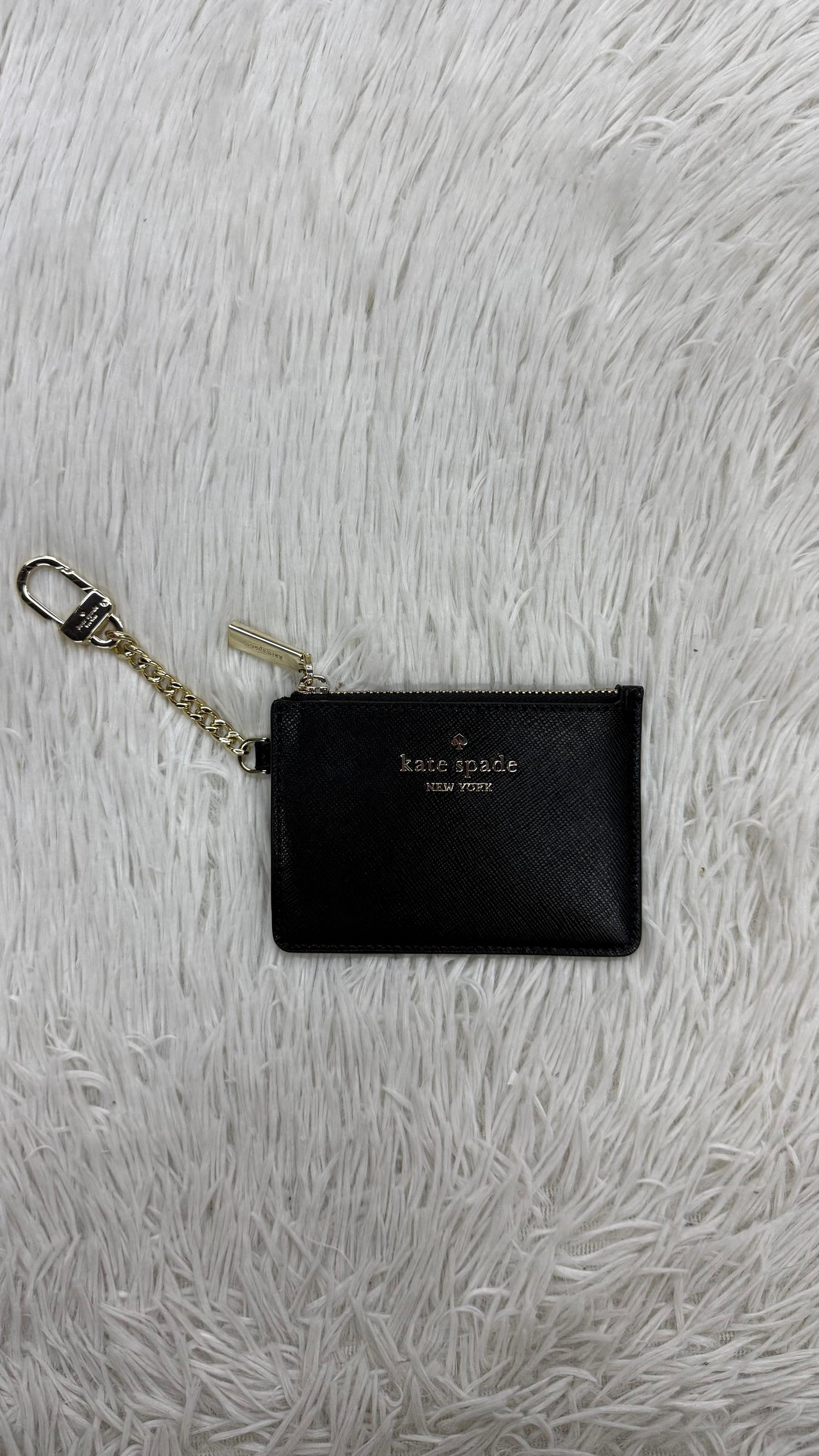 Monedero negro Kate spade