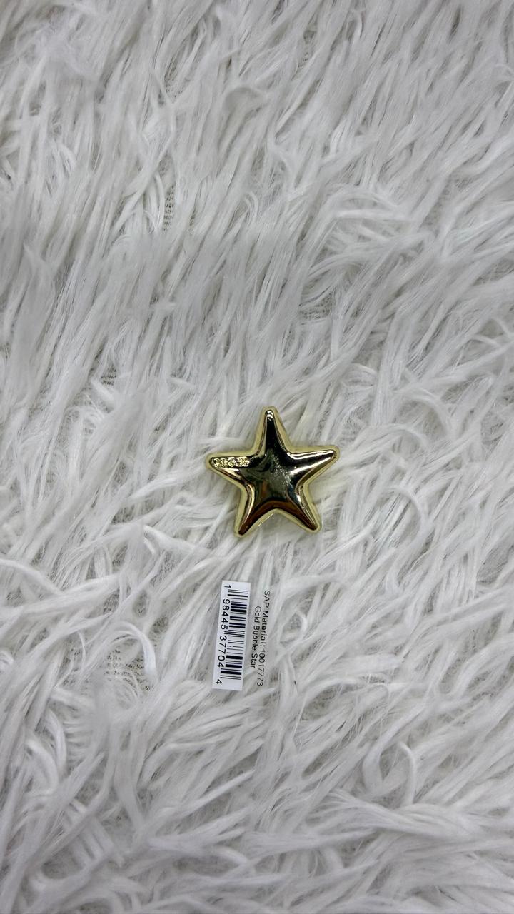Charm estrella metálica Crocs