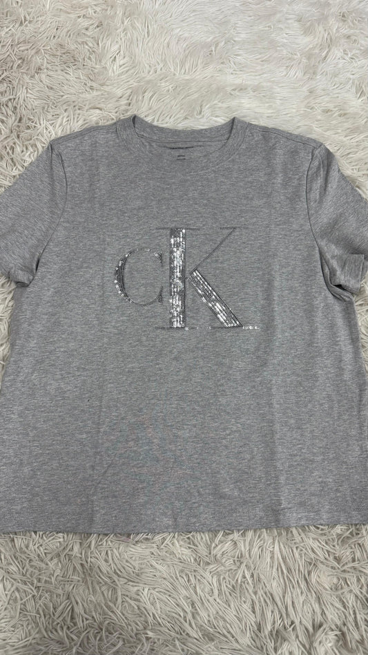 Playera gris S Tommy hilfiger