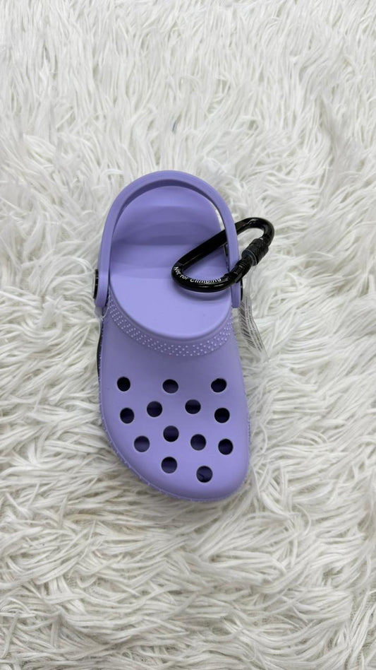 Monedero lila Crocs