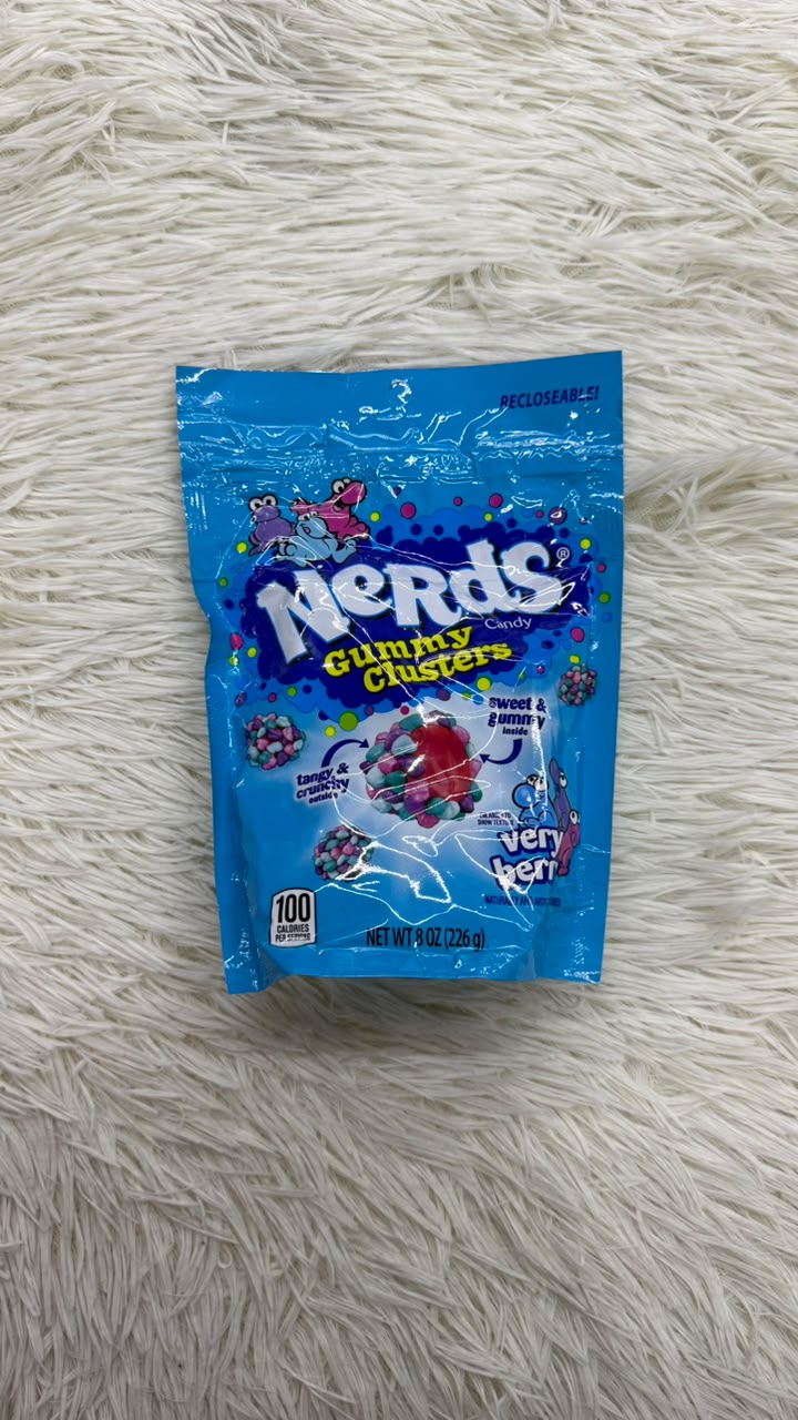 Gummy clusters Nerds