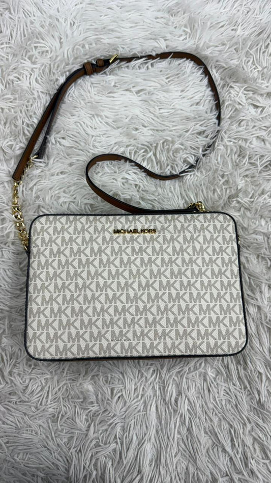 Bolsa blanca Michael kors