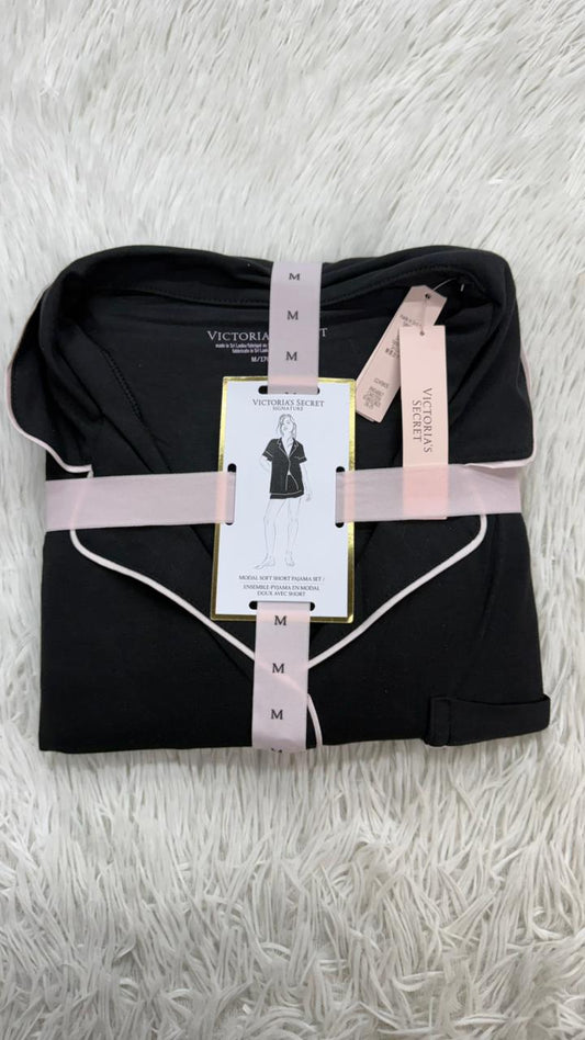 Pijama negra M Victoria secret