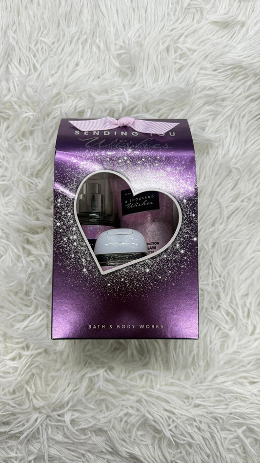 Paquete A thousand wishes Bath & Body works