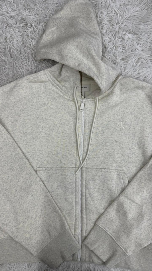 Sudadera gris L Calvin klein