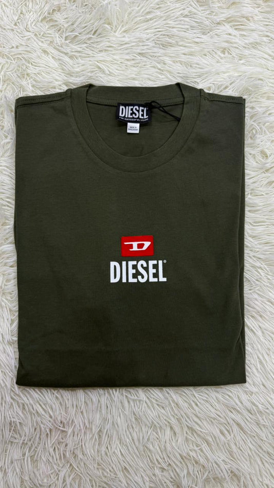 Playera verde militar M Diesel