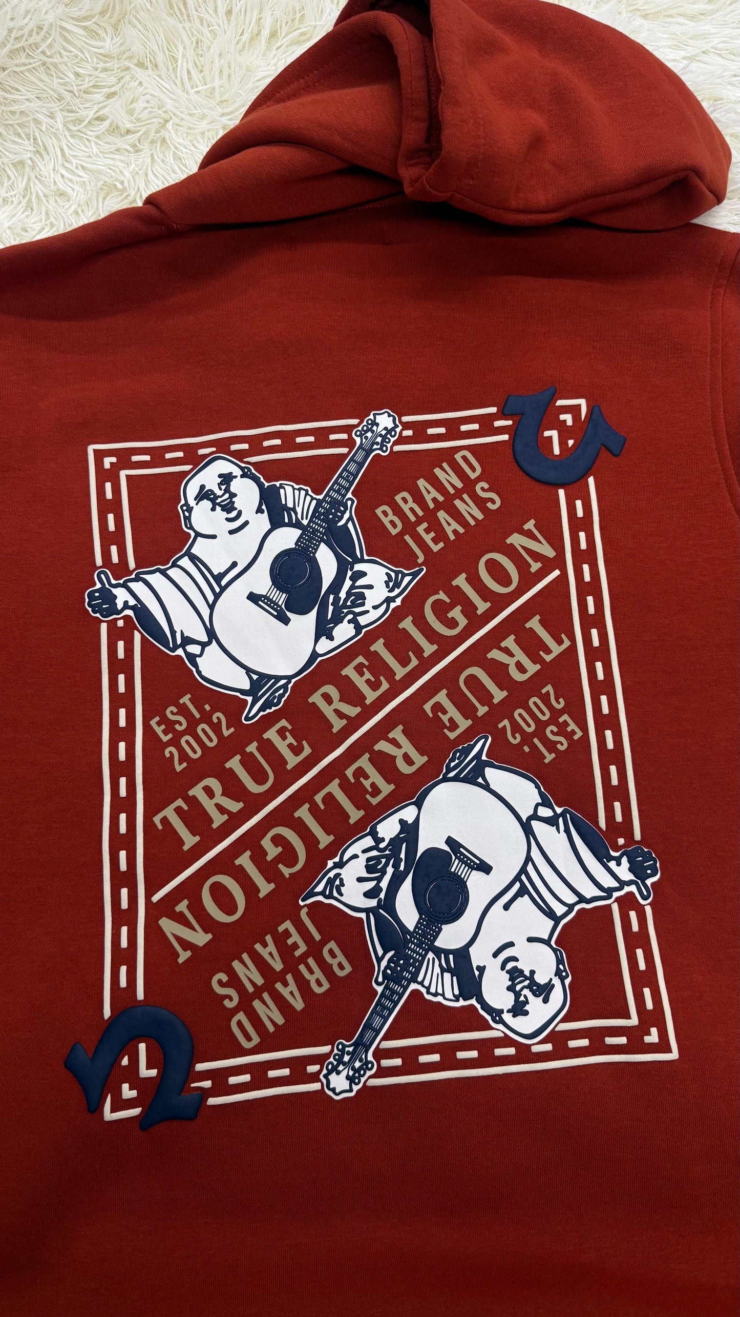 Sudadera terracota M True religion