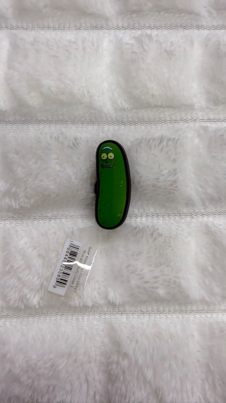 Charm Pickle rick Crocs
