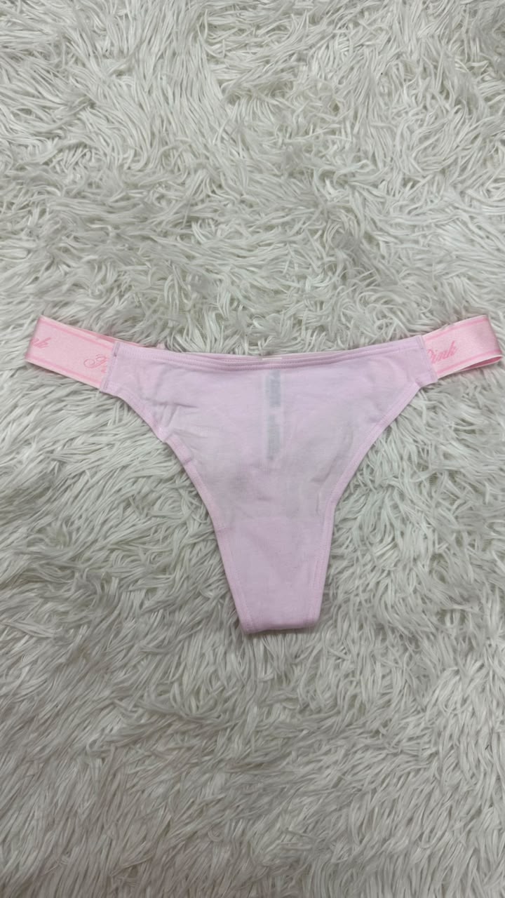 Thong rosa S Pink