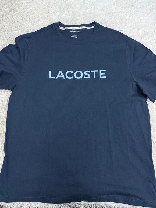 Playera azul L Lacoste