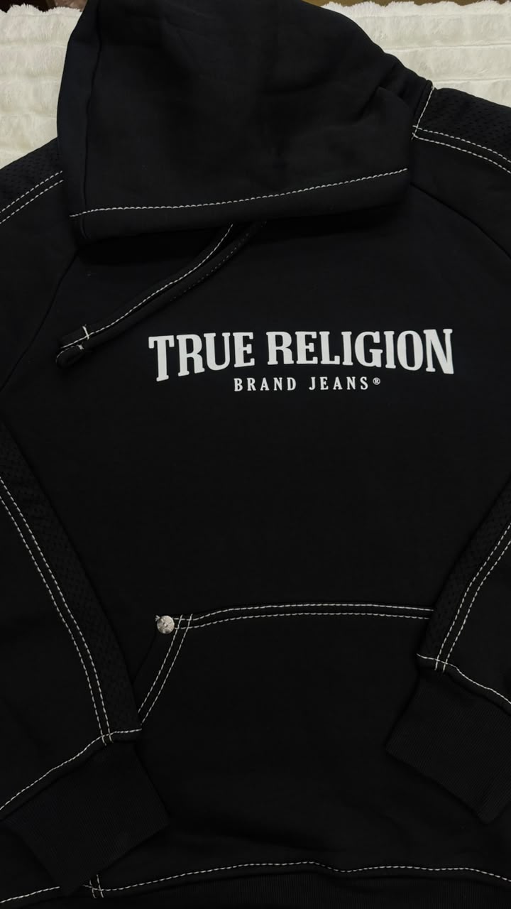 Sudadera negra M True religion