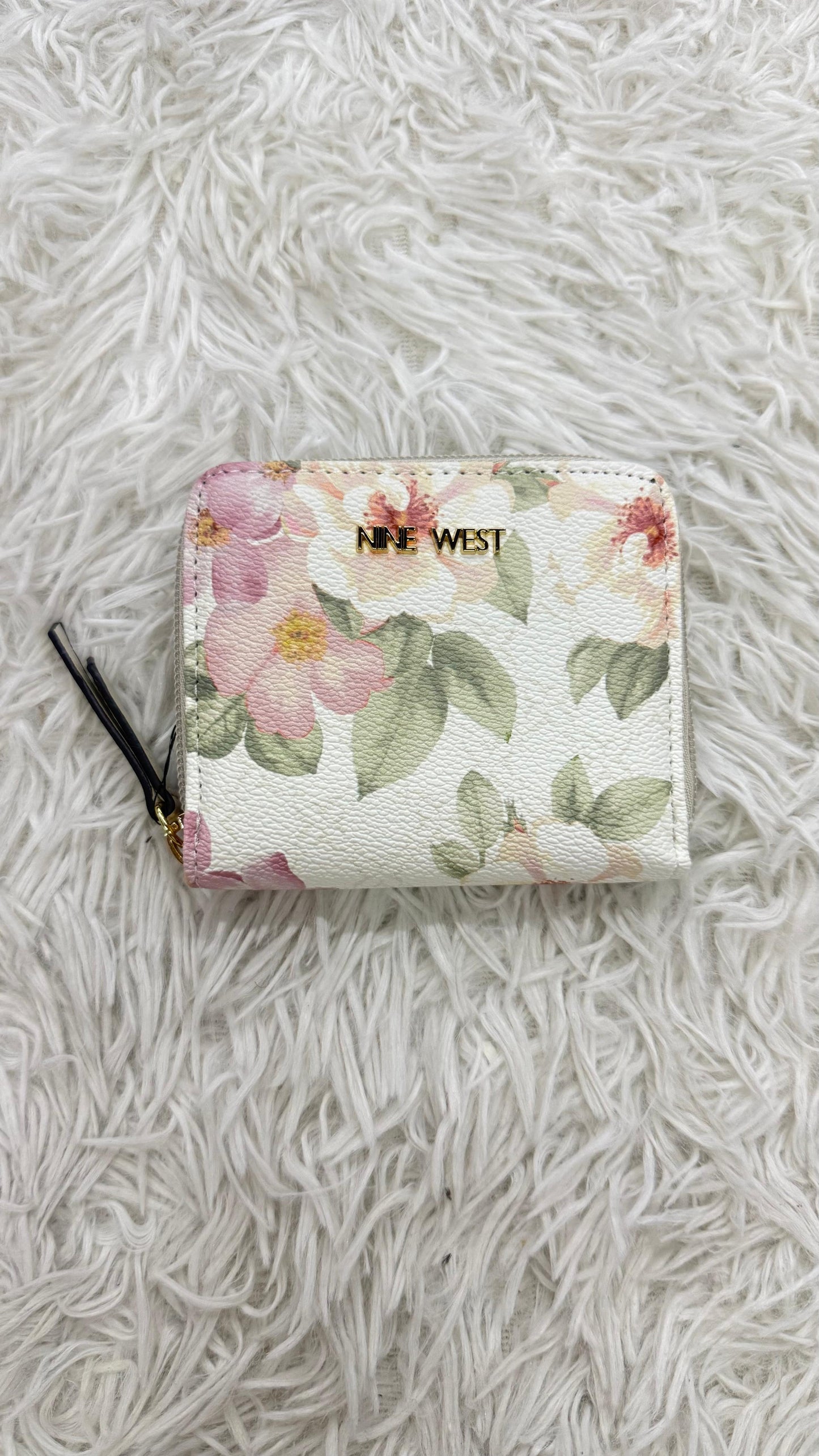 Monedero blanco Nine west