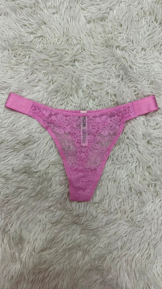 Thong rosa S Pink