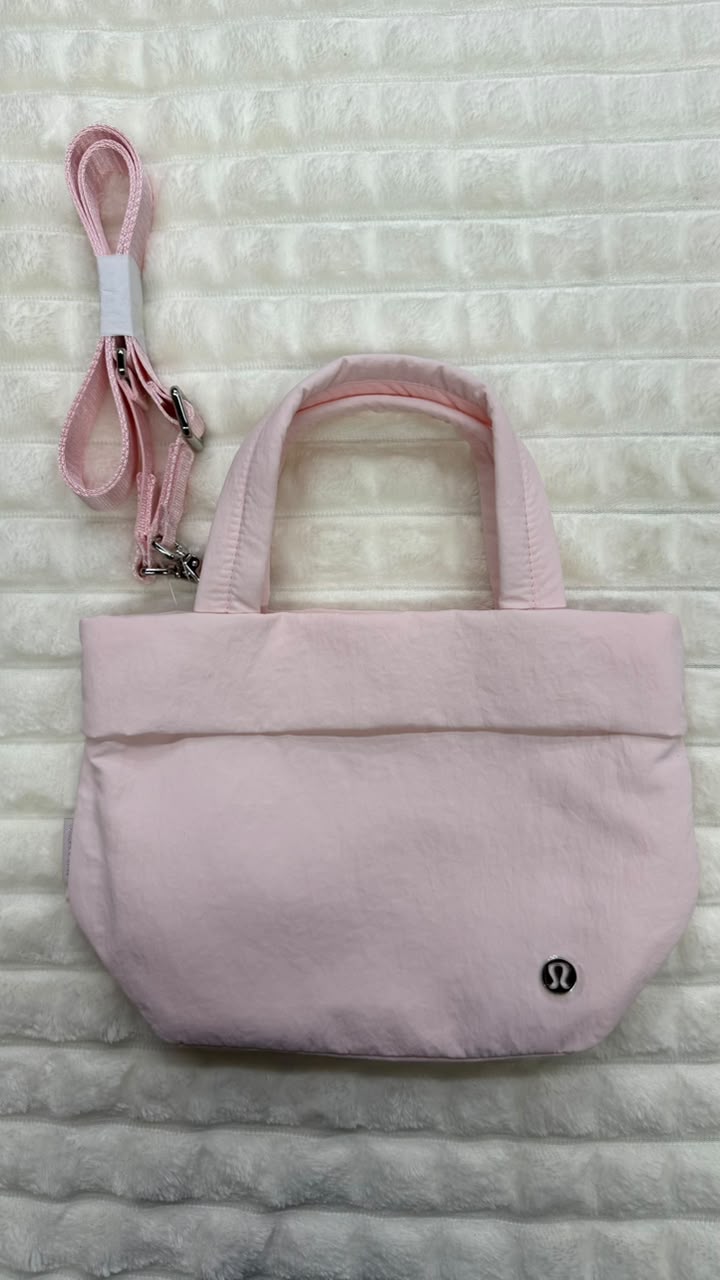 Bolsa rosa Lululemon