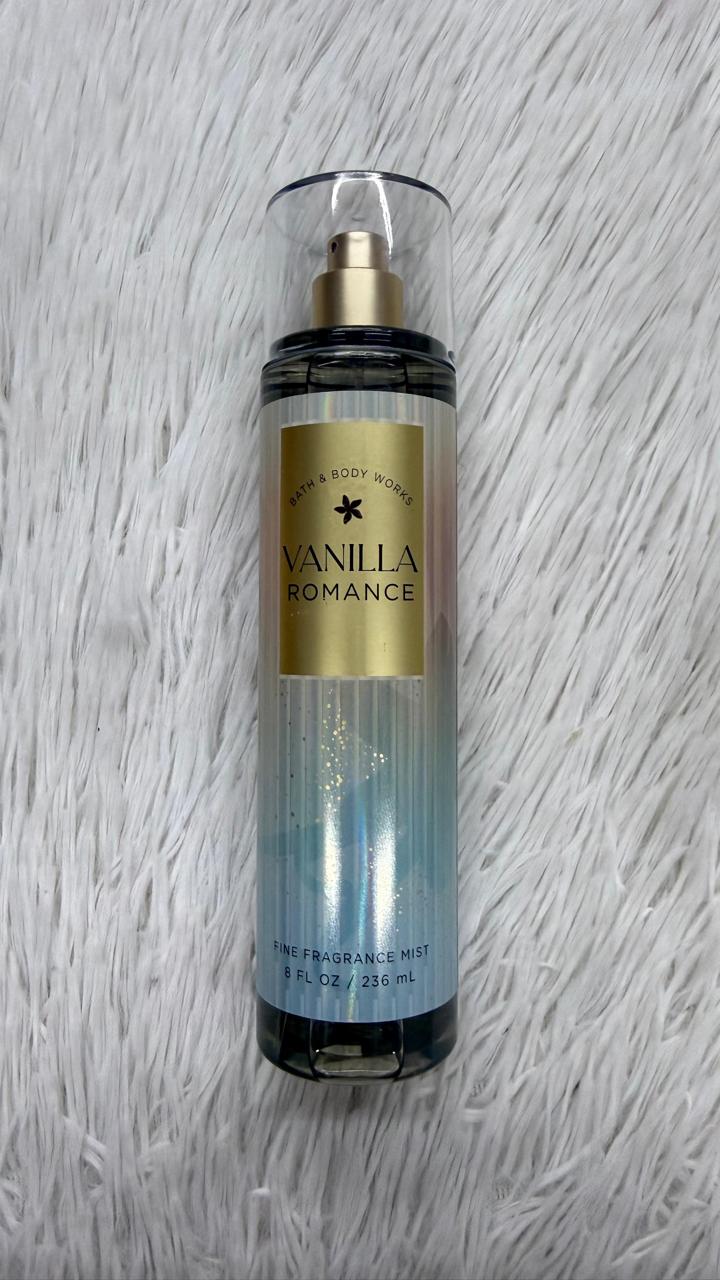 Body Mist Vanilla romance Bath & body works