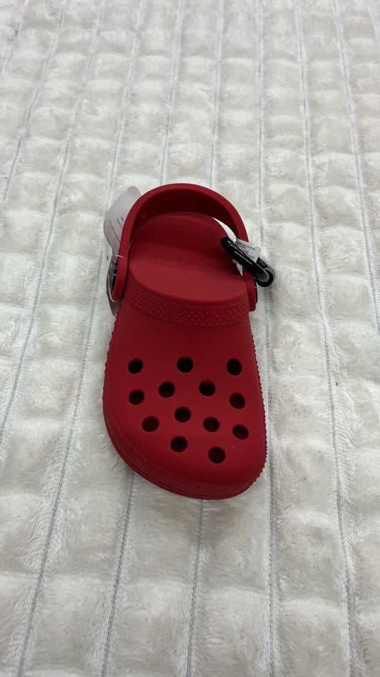 Monedero rojo Crocs