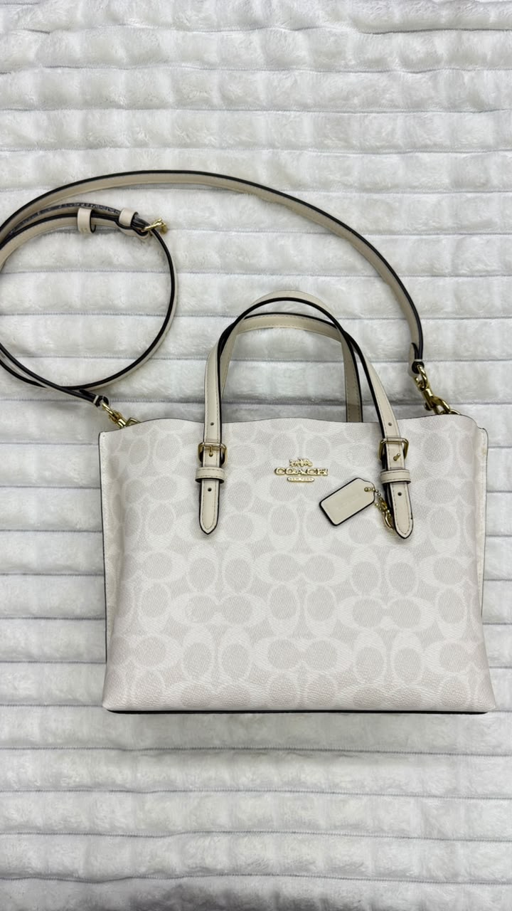 Bolsa blanca Coach