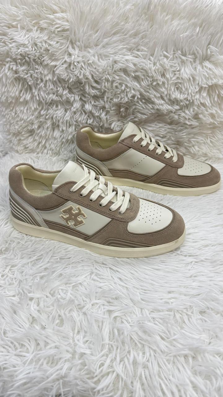 Tenis cafés 27.5 Tory burch