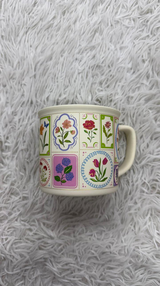 Taza flores