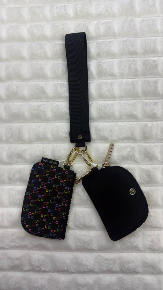 Monedero dual negro Lululemon